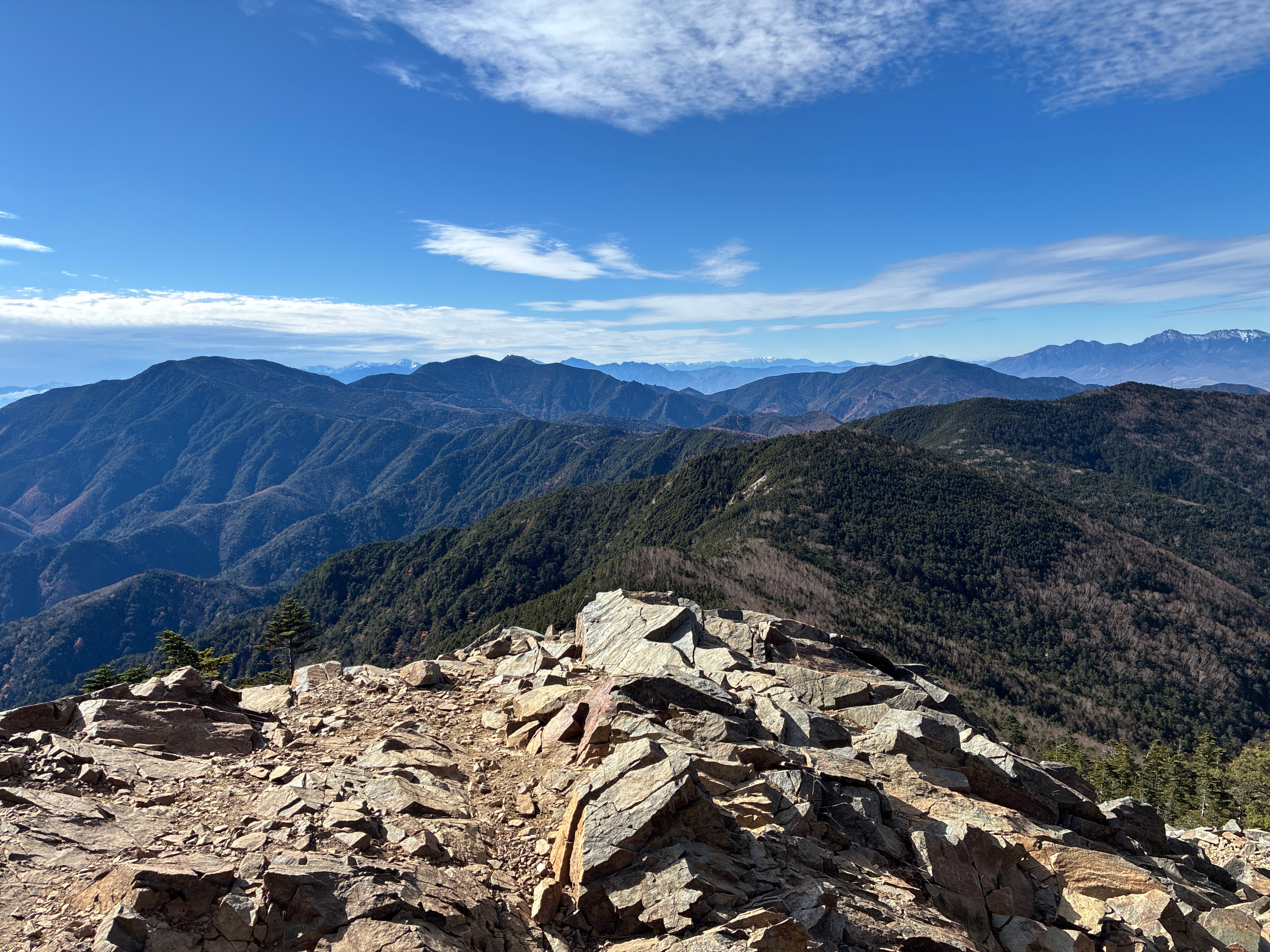 【日本百名山】甲武信ヶ岳（2025年11月）