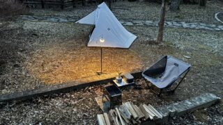 ふくろうの森キャンプ場でキャンプをしました(2026年3月)