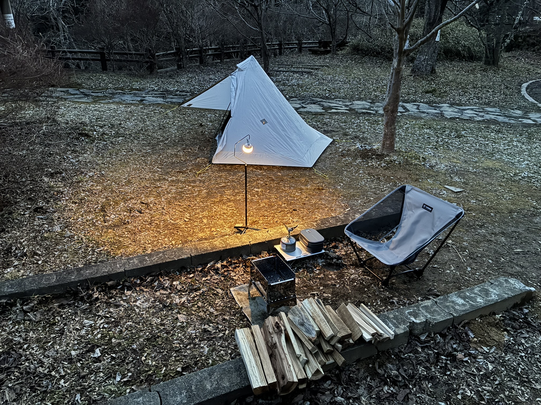 ふくろうの森キャンプ場でキャンプをしました（2026年3月）